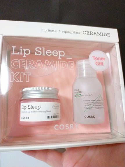 バランシウムセラミドリップバタースリーピングマスク/COSRX/リップマスクを使ったクチコミ(8枚目)