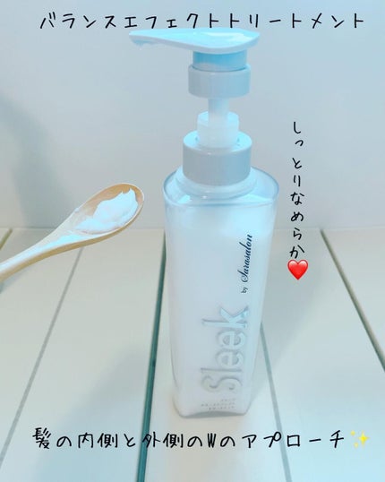 バランスエフェクトシャンプー/トリートメント/スリーク by サラサロン/市販シャンプーを使ったクチコミ(3枚目)