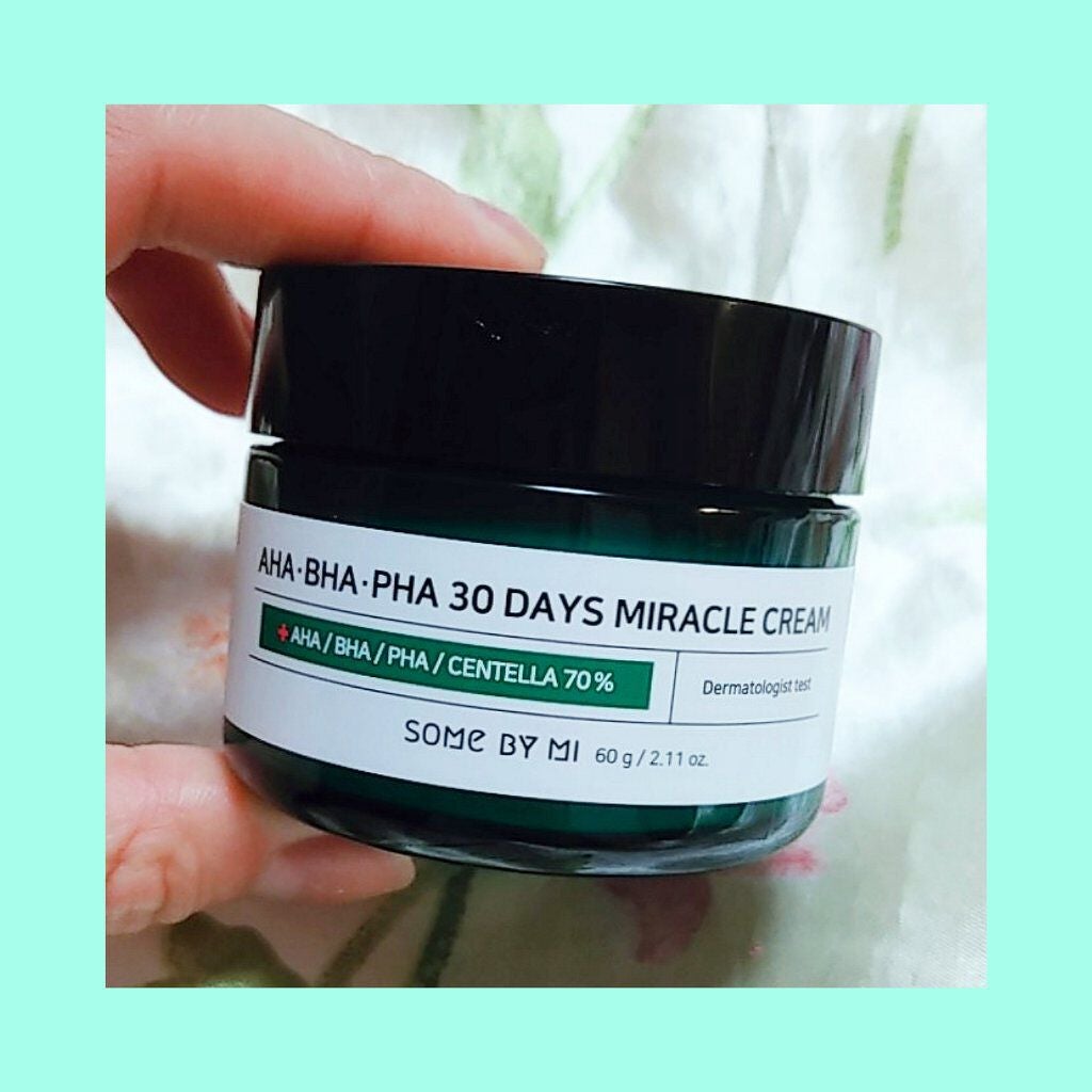 AHA·BHA·PHA 30デイズミラクルクリーム/SOME BY MI/フェイスクリームを使ったクチコミ(1枚目)