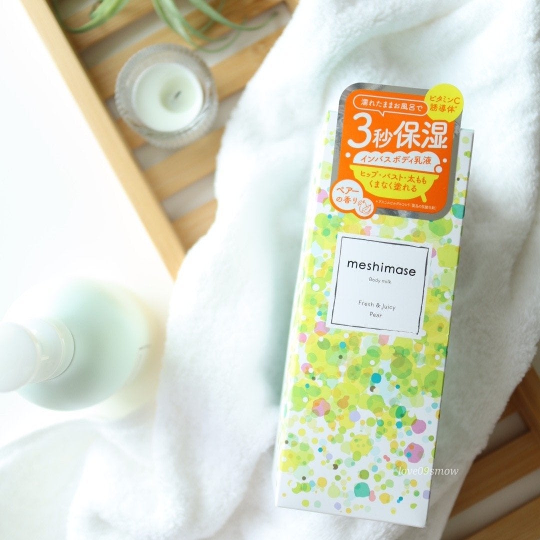 meshimase ボディミルク ペアー/meshimase/ボディミルクを使ったクチコミ(6枚目)