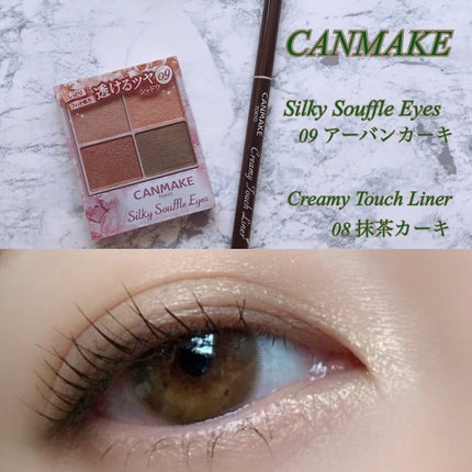 シルキースフレアイズ/キャンメイク/アイシャドウパレットを使ったクチコミ(1枚目)