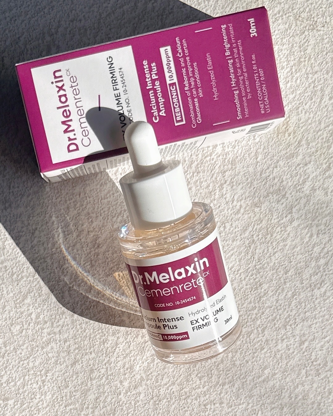 Cemenrete Calcium Intense Cream/Dr.Melaxin/フェイスクリームを使ったクチコミ（2枚目）