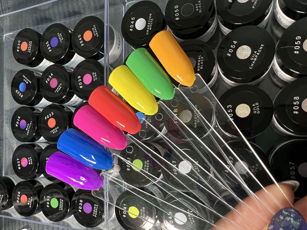 トリコカラージェル/ARKEY TOKYO/ジェルネイルを使ったクチコミ（2枚目）