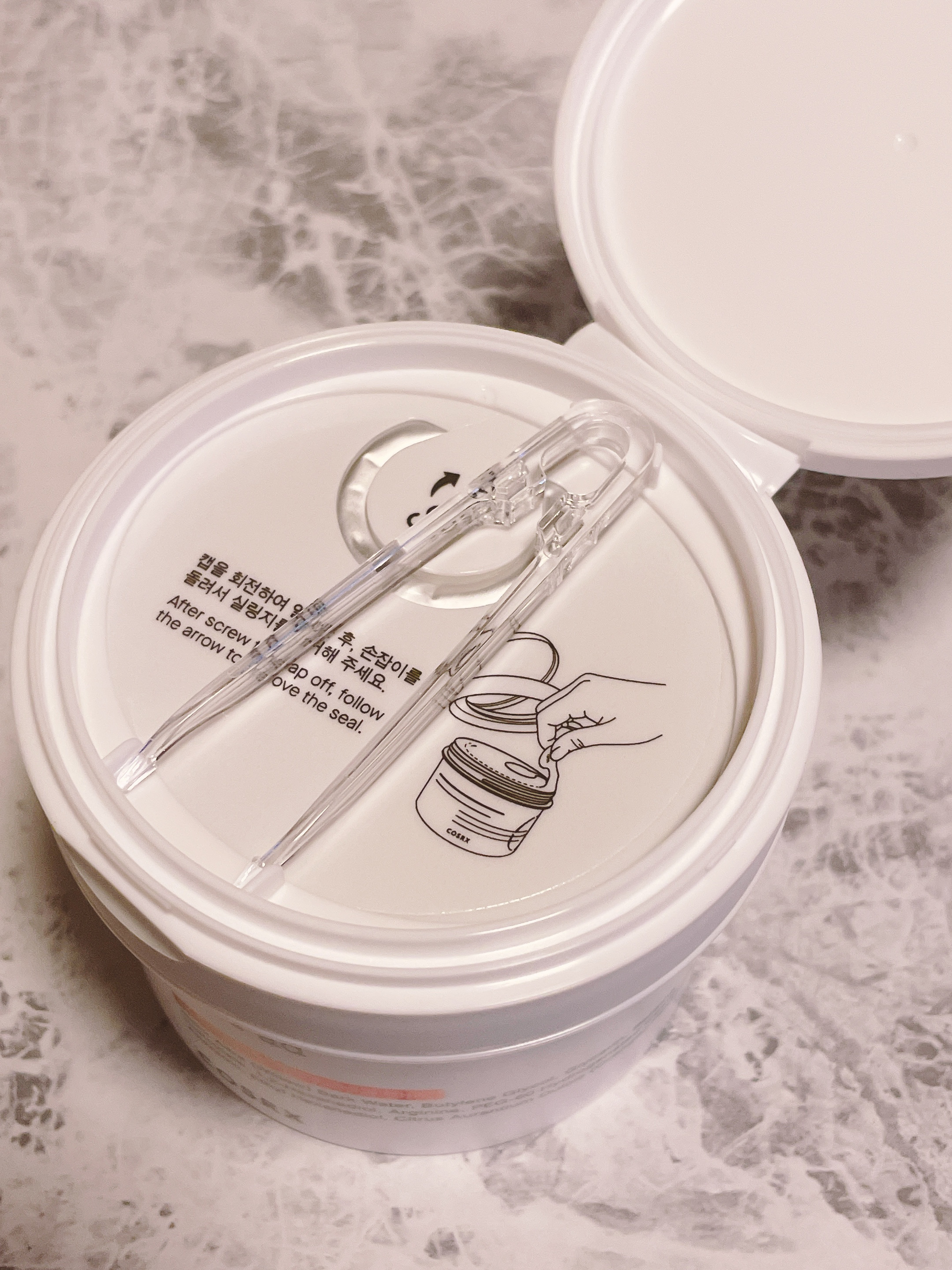 ワンステップオリジナルクリアパッド/COSRX/トナーパッドを使ったクチコミ（3枚目）