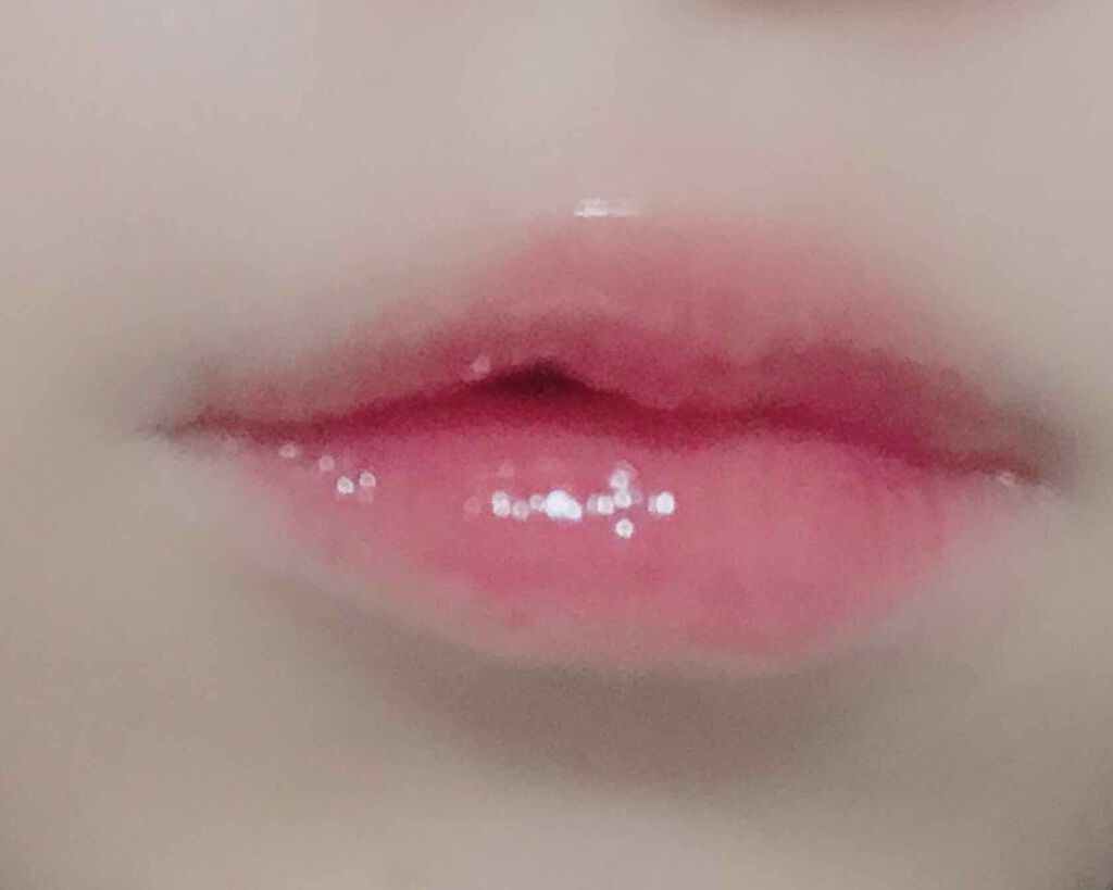 ジェルグロスリップ/CEZANNE/リップグロスを使ったクチコミ(3枚目)