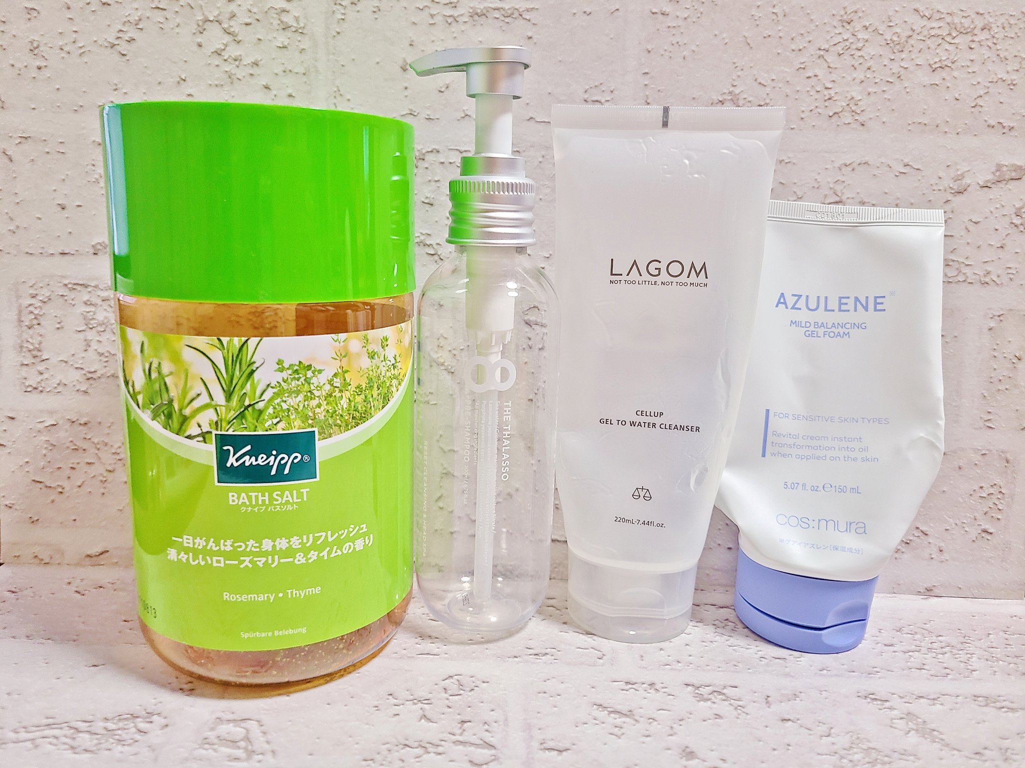 バスソルト ローズマリー＆タイムの香り 850g【旧】/クナイプ/無機塩系入浴剤を使ったクチコミ（1枚目）