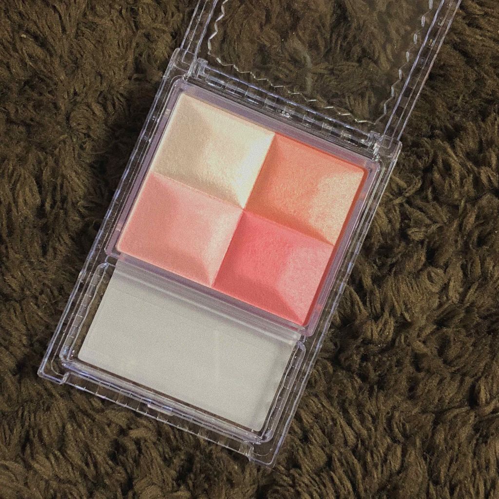 ミックスカラーチーク/CEZANNE/パウダーチークを使ったクチコミ(2枚目)