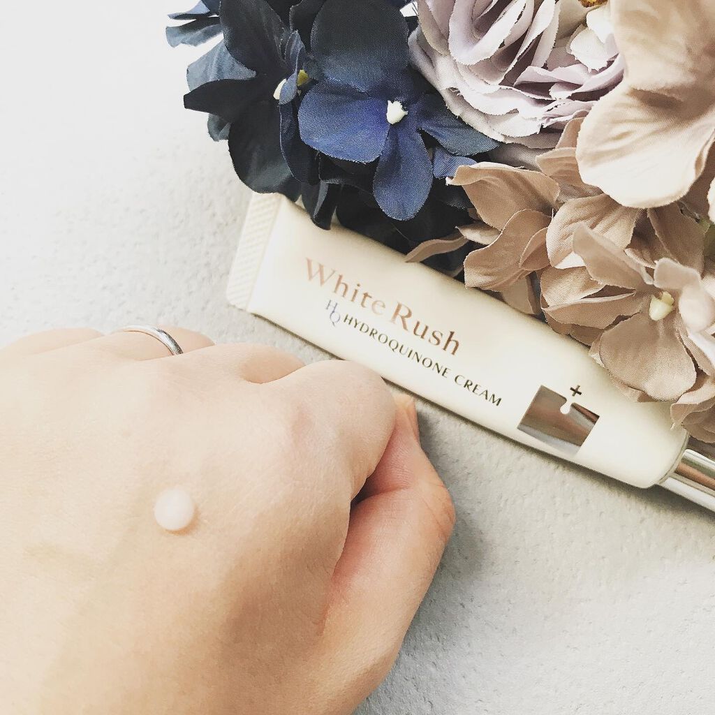 HQクリーム/White Rush/フェイスクリームを使ったクチコミ（2枚目）