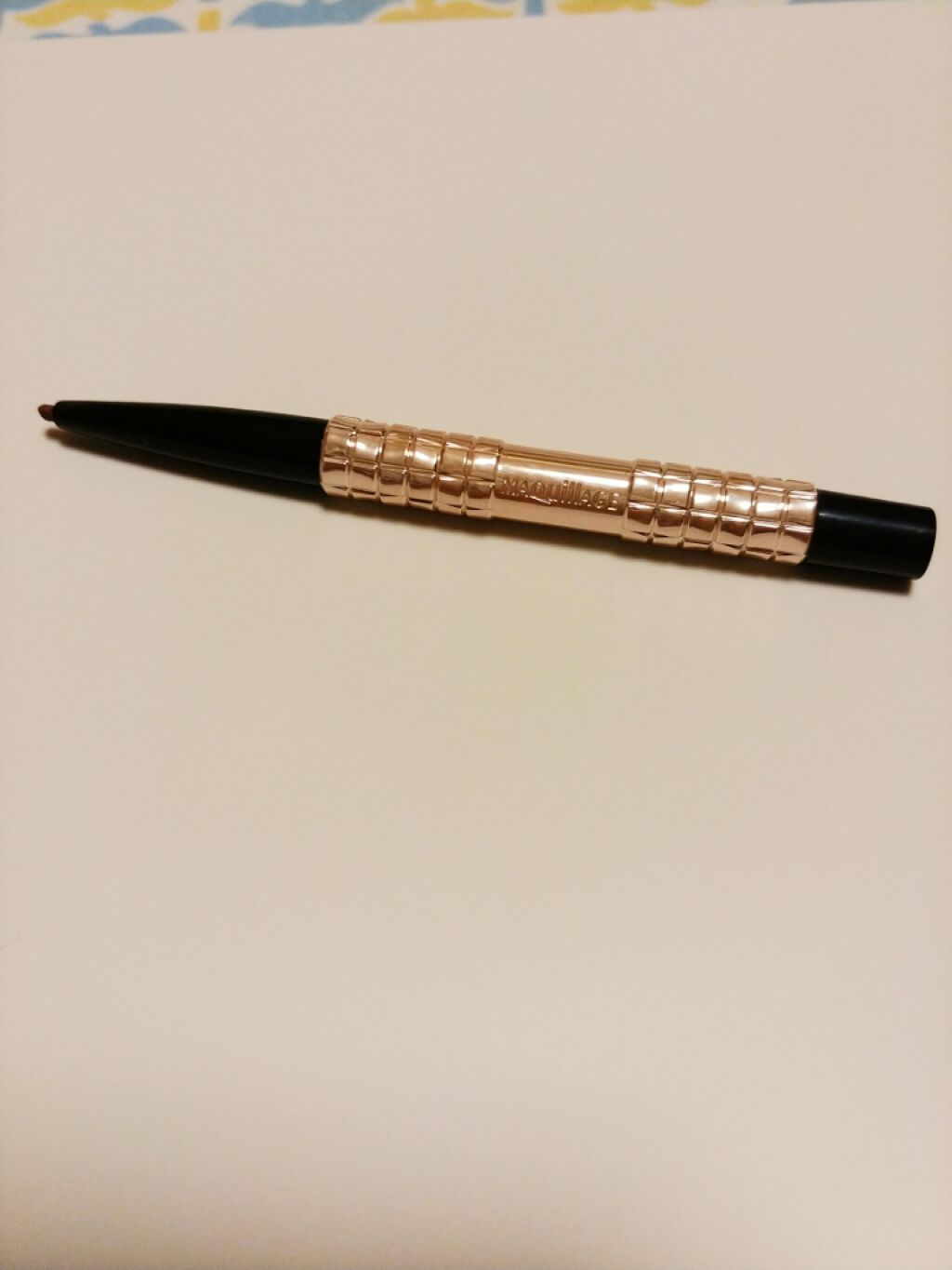 マキアージュ ダブルブロークリエーター (ペンシル) 限定セット H1のクチコミ「眉山少し越えたあたりから眉尻までを『マキアージュ　ダブルブロークリエイター』のペンシルのみをホ.....」（1枚目）