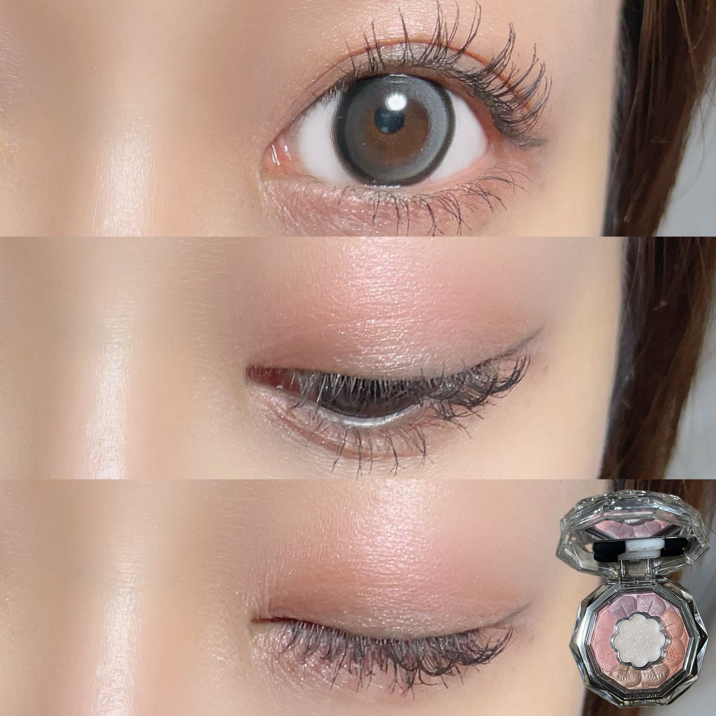 ジルスチュアート ブルームクチュール アイズ/JILL STUART/アイシャドウパレットを使ったクチコミ(1枚目)