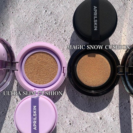 マジックスノークッションブラック 3.0/APRILSKIN/クッションファンデーションを使ったクチコミ(5枚目)