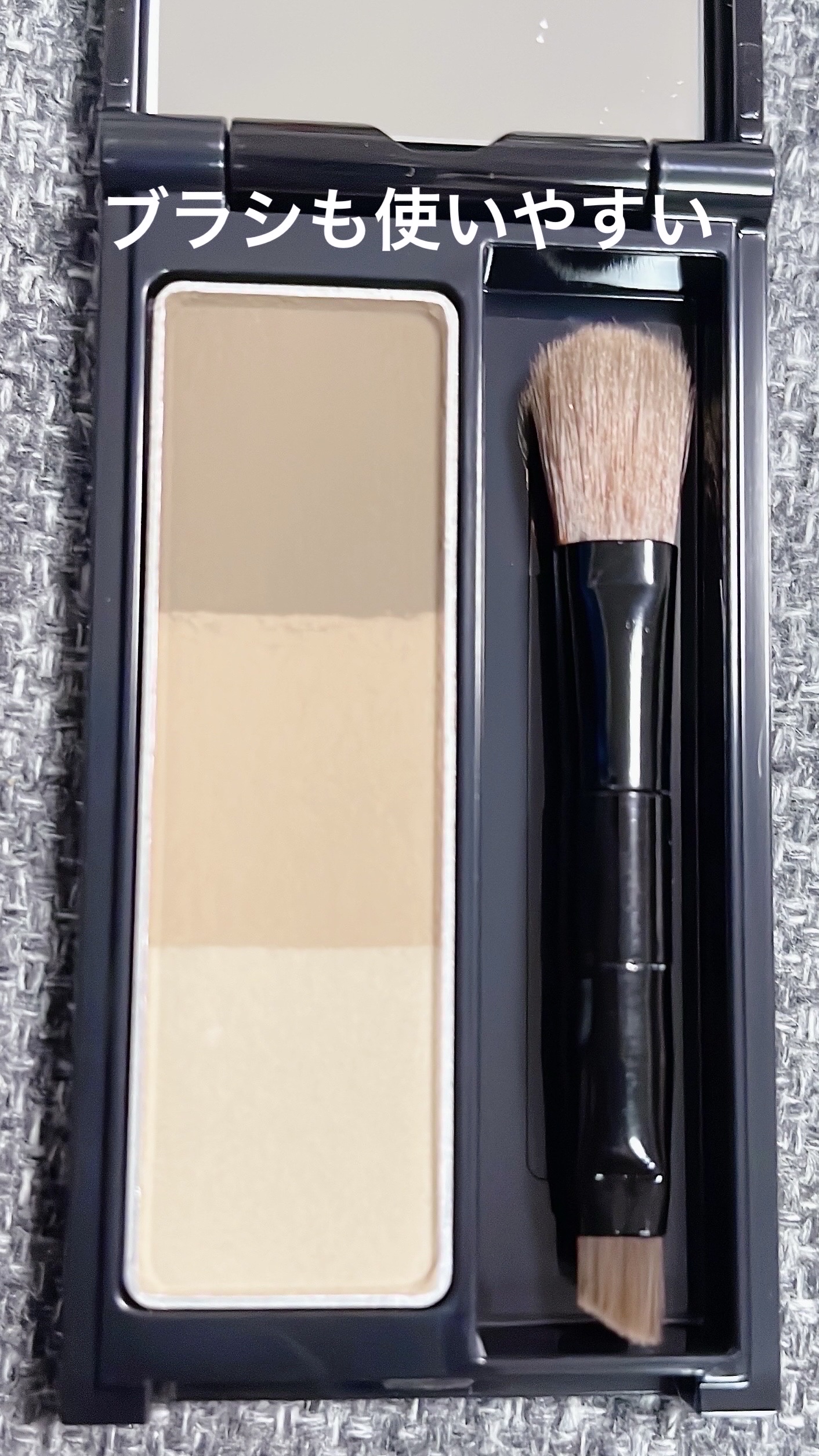 ケイト デザイニングアイブロウ3D/KATE/パウダーアイブロウを使ったクチコミ（3枚目）