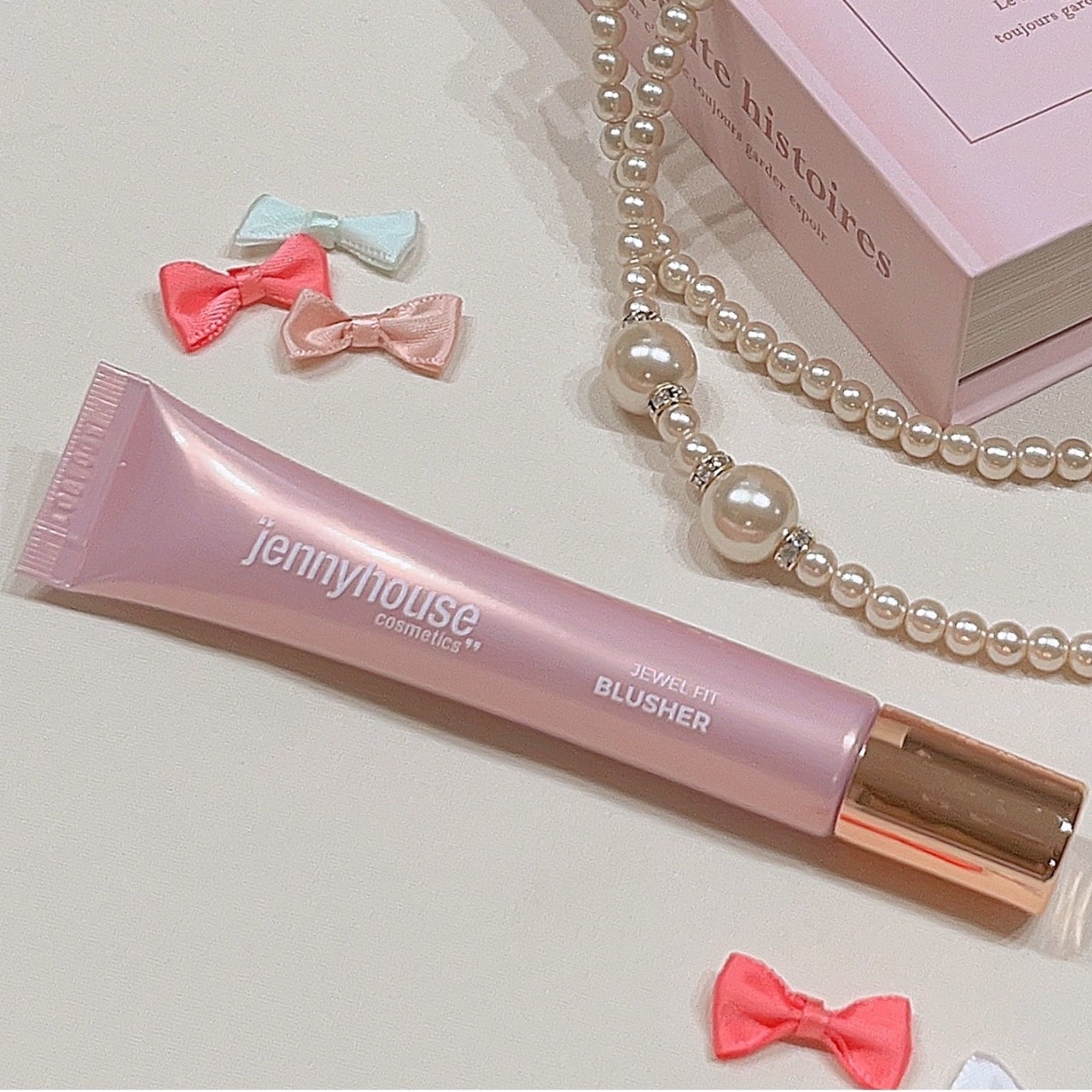 ジュエル フィット ブラッシャー/jenny house/リキッドチークを使ったクチコミ(1枚目)