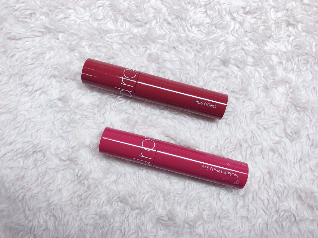 ジューシーラスティングティント/rom&nd/リップティントを使ったクチコミ（1枚目）