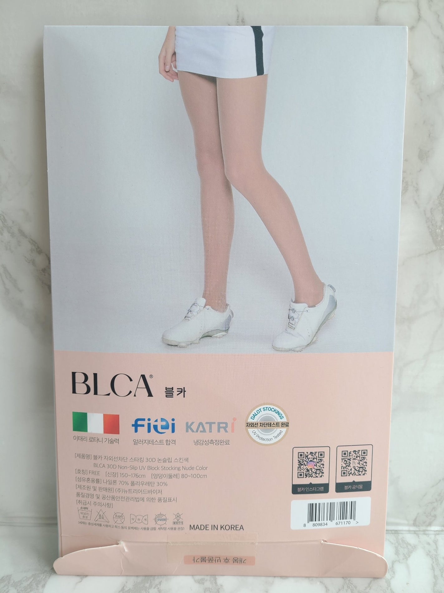 BLCA 紫外線カット 30d ゴルフストッキング/BLCA/レッグ・フットケアを使ったクチコミ(4枚目)