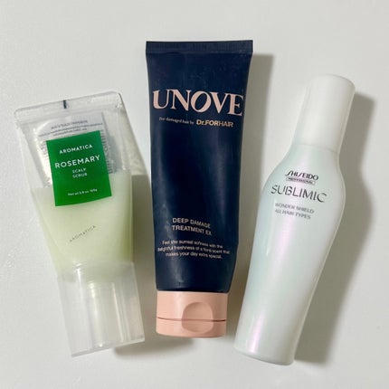 ディープダメージトリートメントEX/UNOVE/洗い流すヘアトリートメントを使ったクチコミ(1枚目)