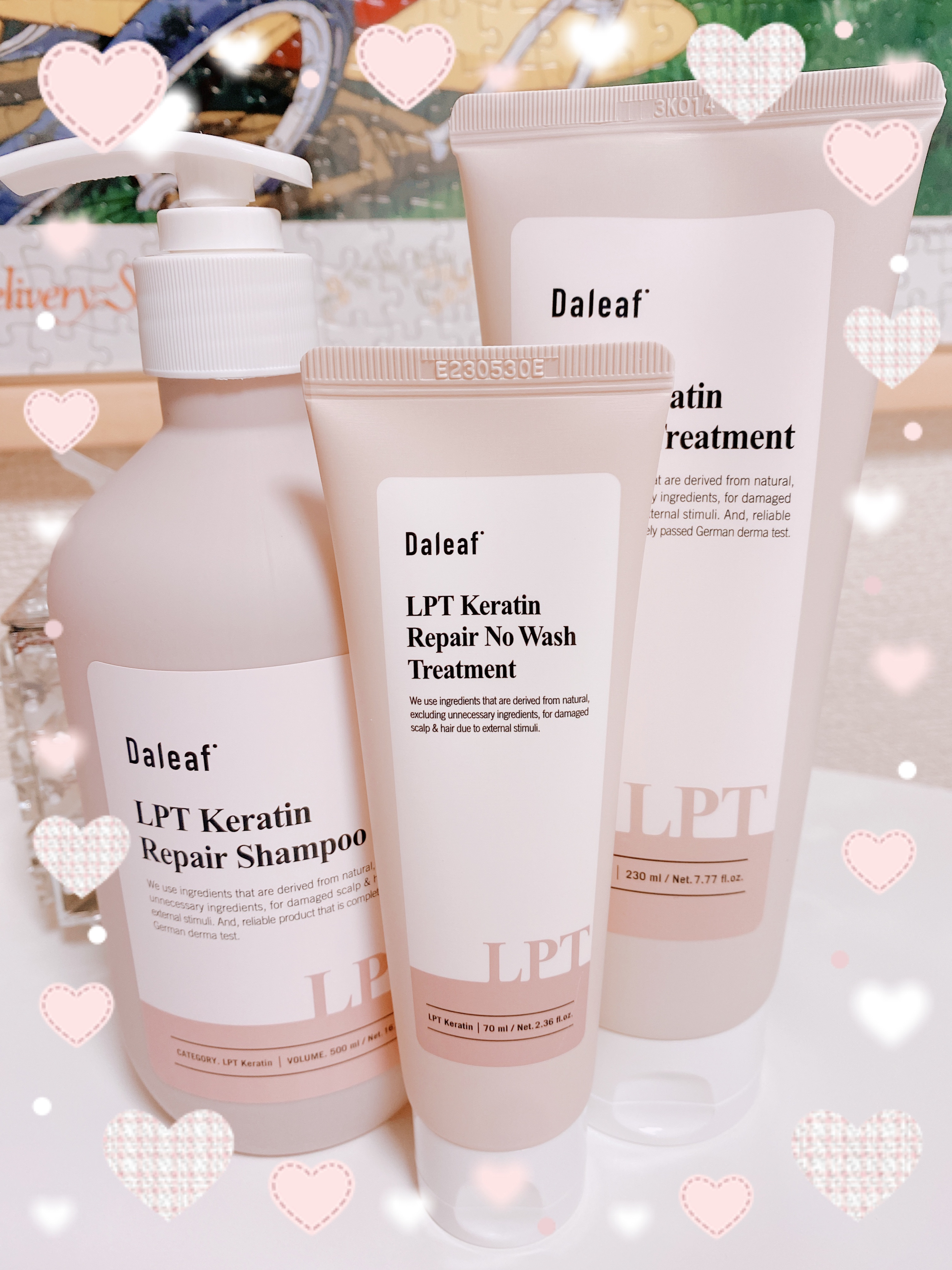 LPTケラチンリペア ノーウォッシュトリートメント/Daleaf/アウトバストリートメントを使ったクチコミ（1枚目）