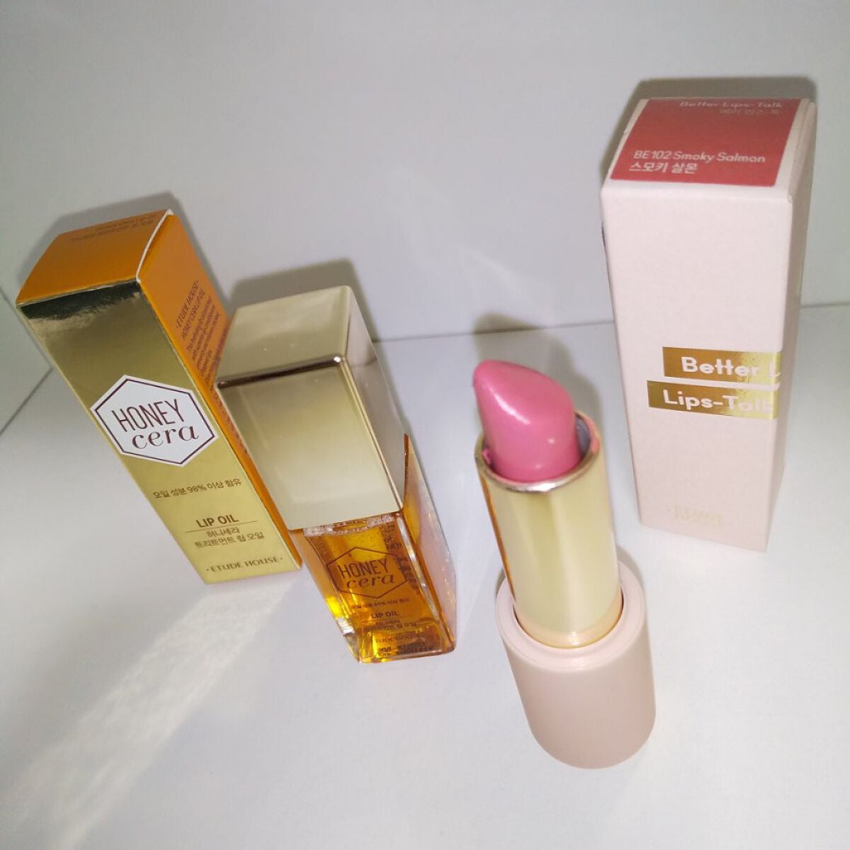 Hセラ トリートメント リップオイル/ETUDE/リップグロスを使ったクチコミ(2枚目)