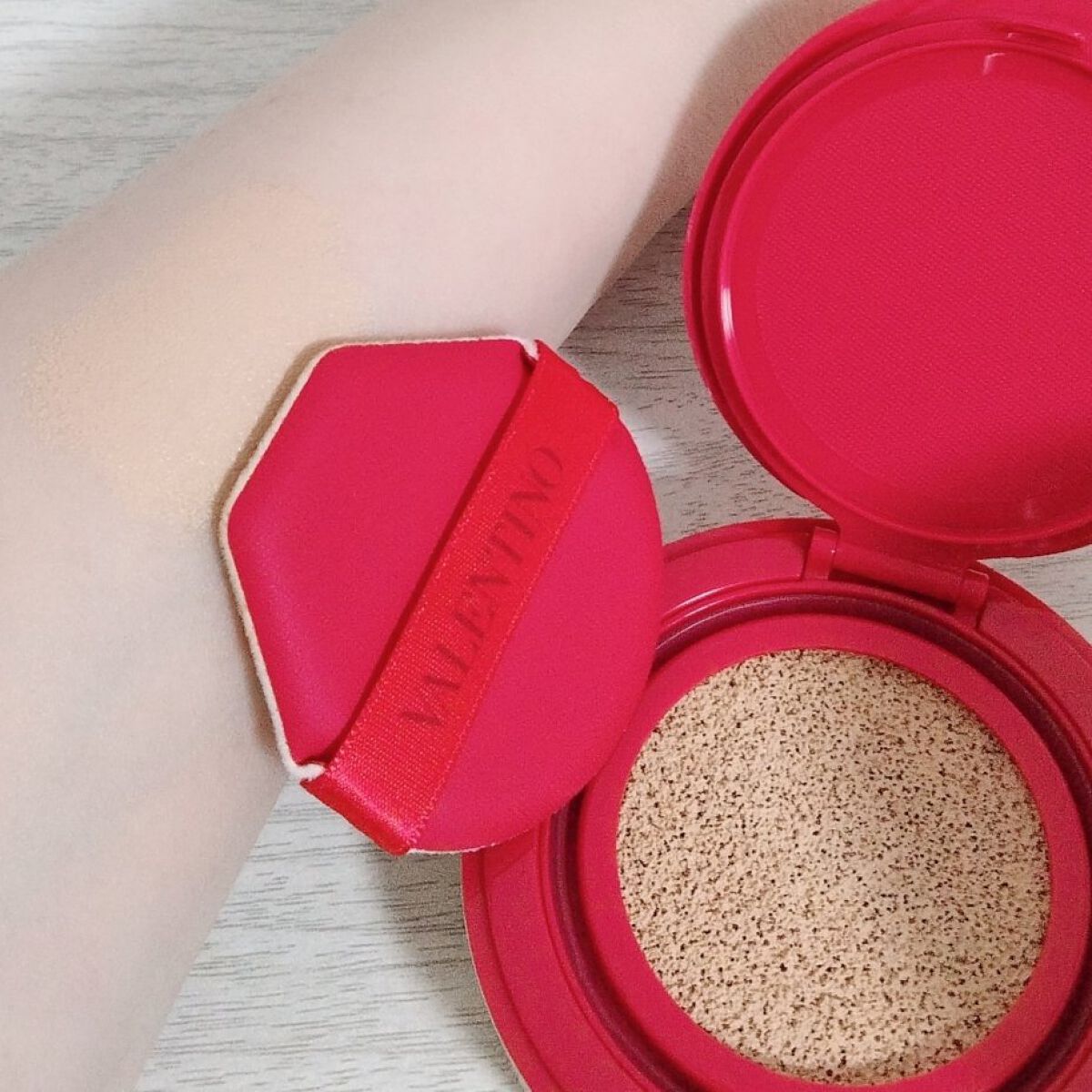 GO クッション/ヴァレンティノ ビューティ/クッションファンデーションを使ったクチコミ（3枚目）