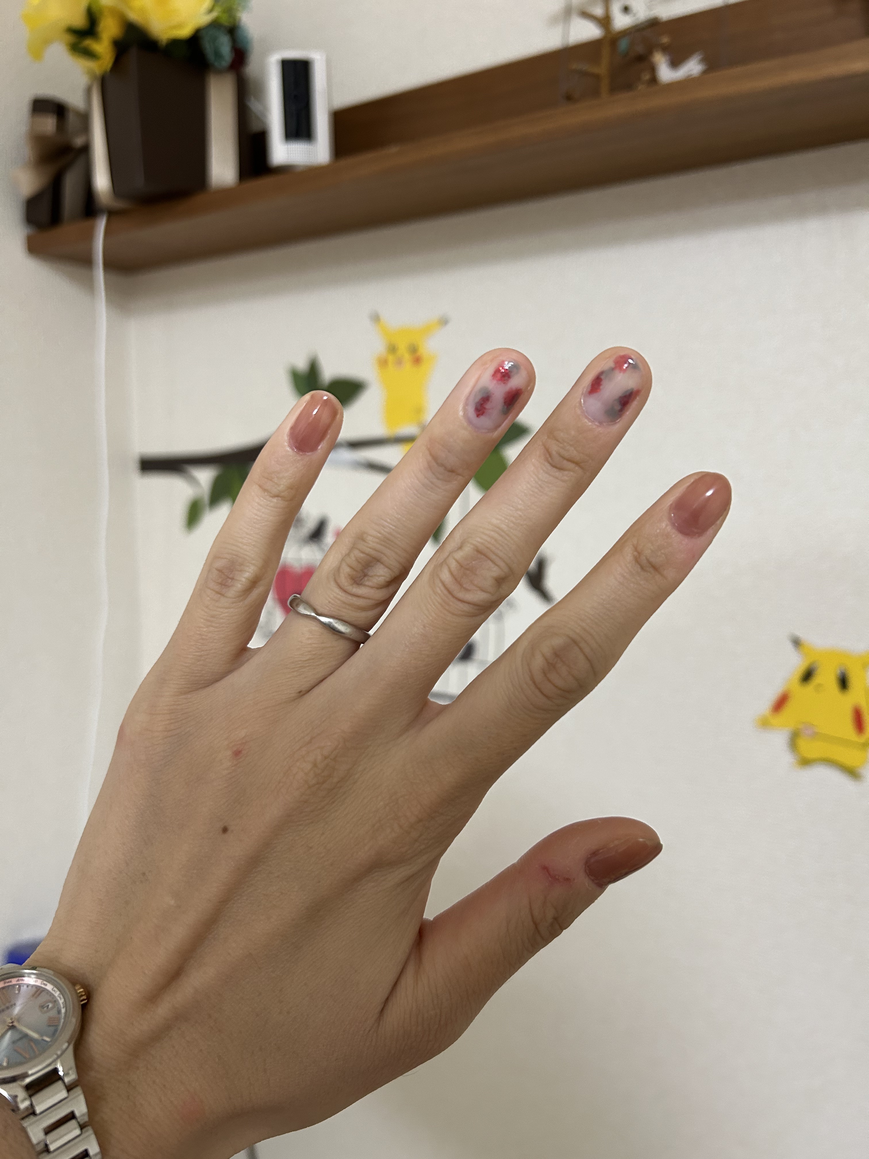 カラフルネイルズ/キャンメイク/マニキュアを使ったクチコミ（1枚目）