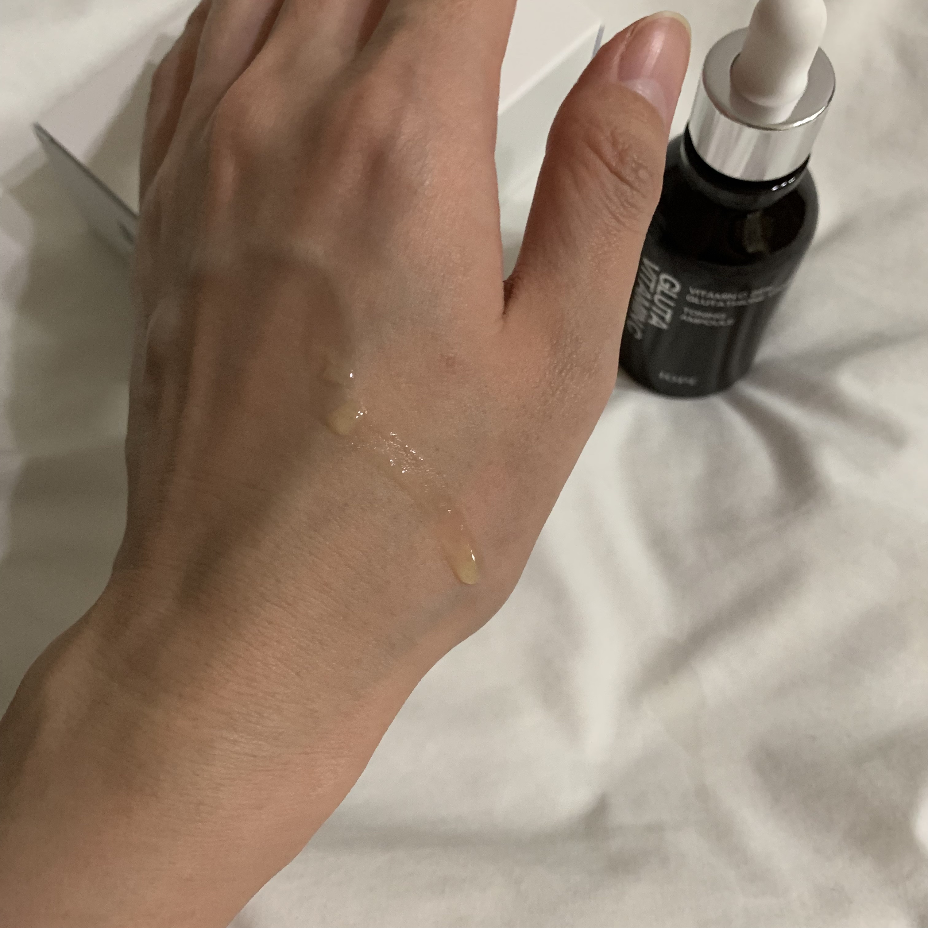 グルタ ビタミンC トーニング アンプル/IOPE/美容液を使ったクチコミ（3枚目）