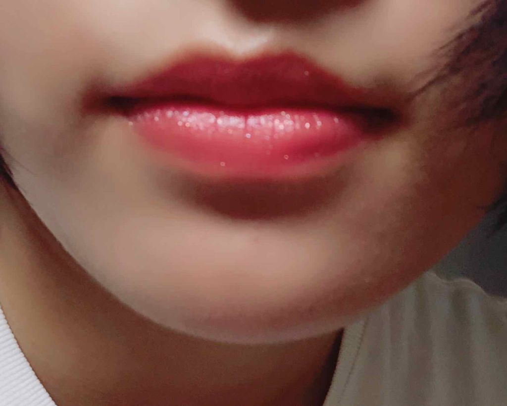 ディアダーリン ウォータージェルティント (アイスティント)/ETUDE/口紅を使ったクチコミ(3枚目)