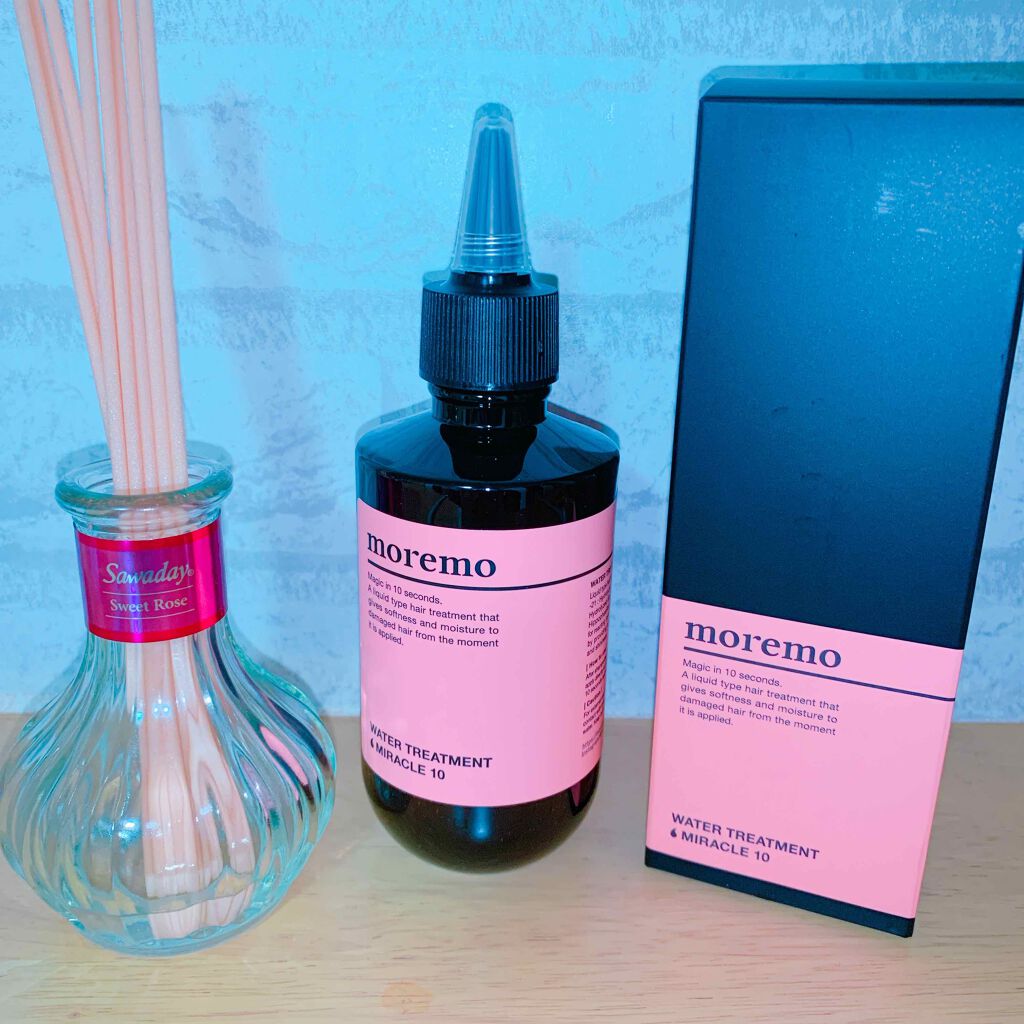 ウォータートリートメントミラクル10/moremo/洗い流すヘアトリートメントを使ったクチコミ(1枚目)
