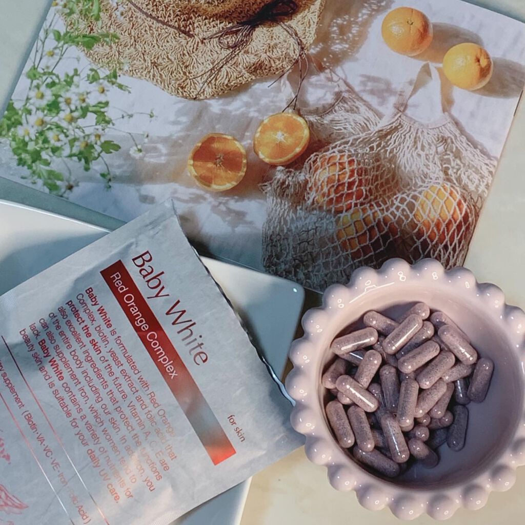 Baby White 60粒/renaTerra/美容サプリメントを使ったクチコミ（2枚目）
