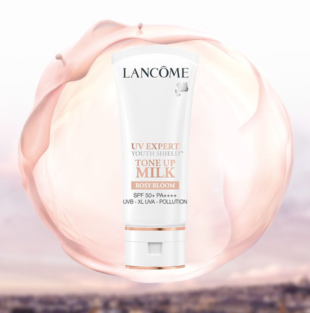 "美人度アップピンク"で、美人仕上がりのベースメイクに♡。ランコム本命UV下地お試しのチャンス!(1枚目)