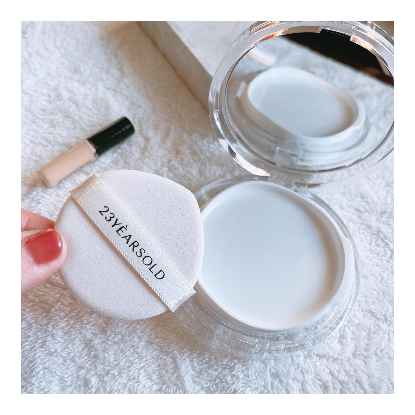 ハートリーフシーンカバークッション/23years old/クッションファンデーションを使ったクチコミ（2枚目）