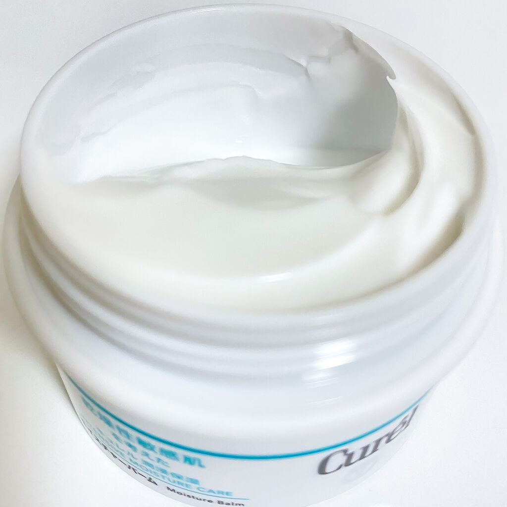 モイスチャーバーム ジャー/キュレル/フェイスクリームを使ったクチコミ（2枚目）