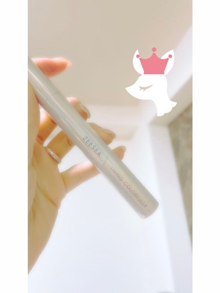 ダイヤモンドシリーズ カラーマスカラ/ZEESEA/マスカラを使ったクチコミ(3枚目)