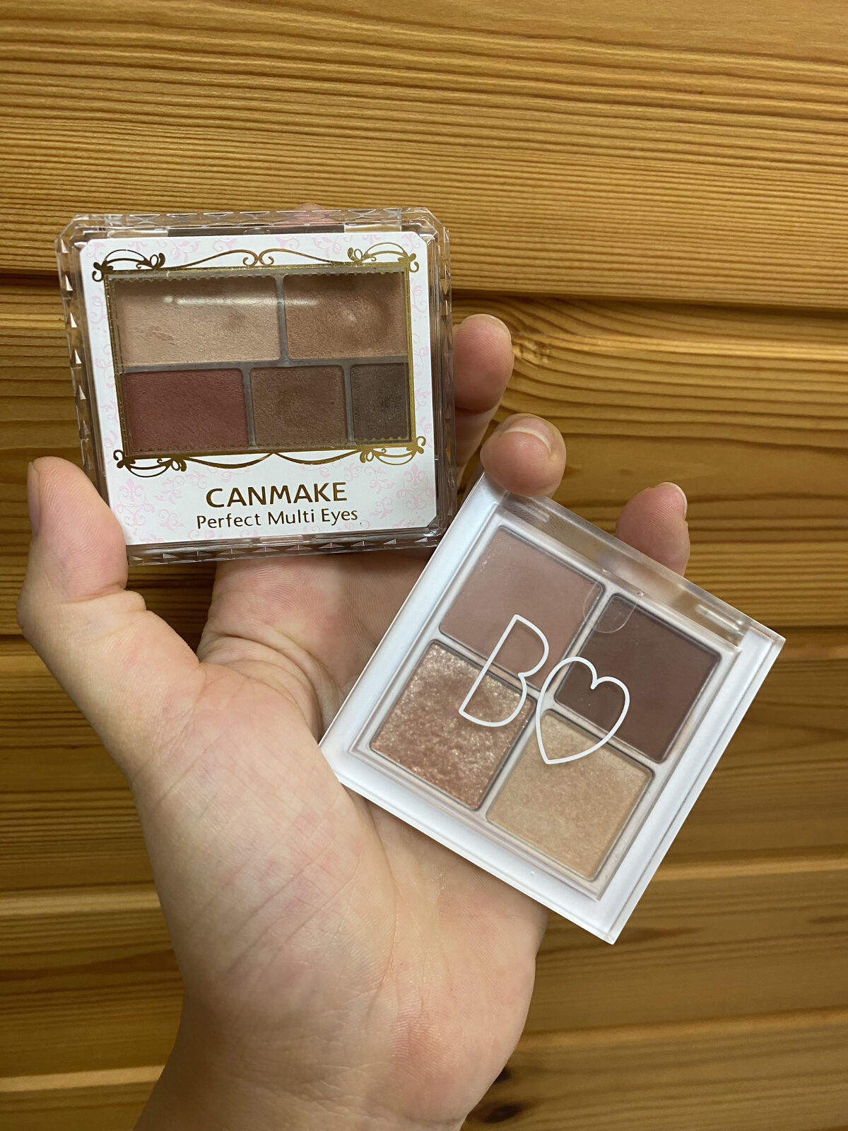 THE アイパレR/b idol/アイシャドウパレットを使ったクチコミ（2枚目）