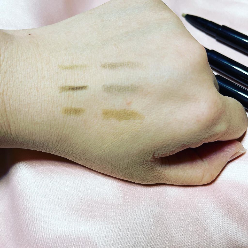 ロングステイ アイブロウパウダー&ペンシル/ブリリアージュ/アイブロウペンシルを使ったクチコミ(3枚目)