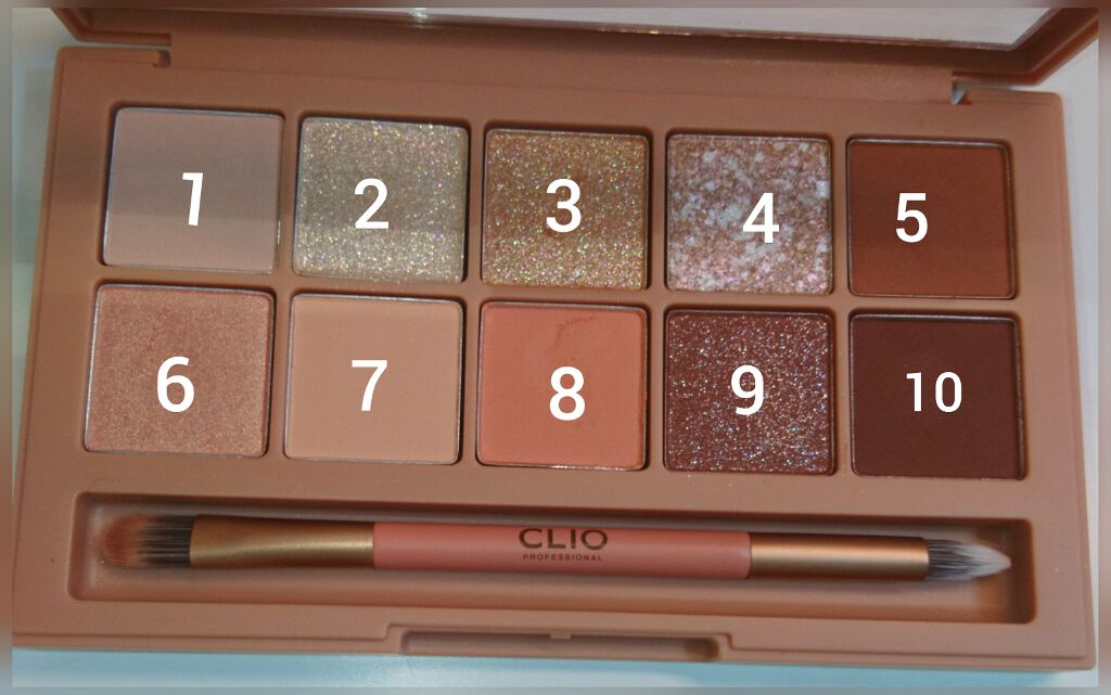 プロ アイ パレット/CLIO/アイシャドウパレットを使ったクチコミ（2枚目）