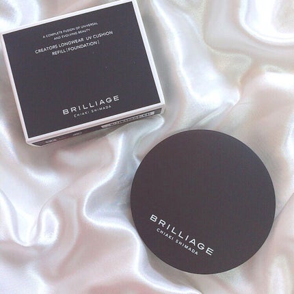 クリエイターズ ロングウェア UV クッション/ブリリアージュ/クッションファンデーションを使ったクチコミ(9枚目)