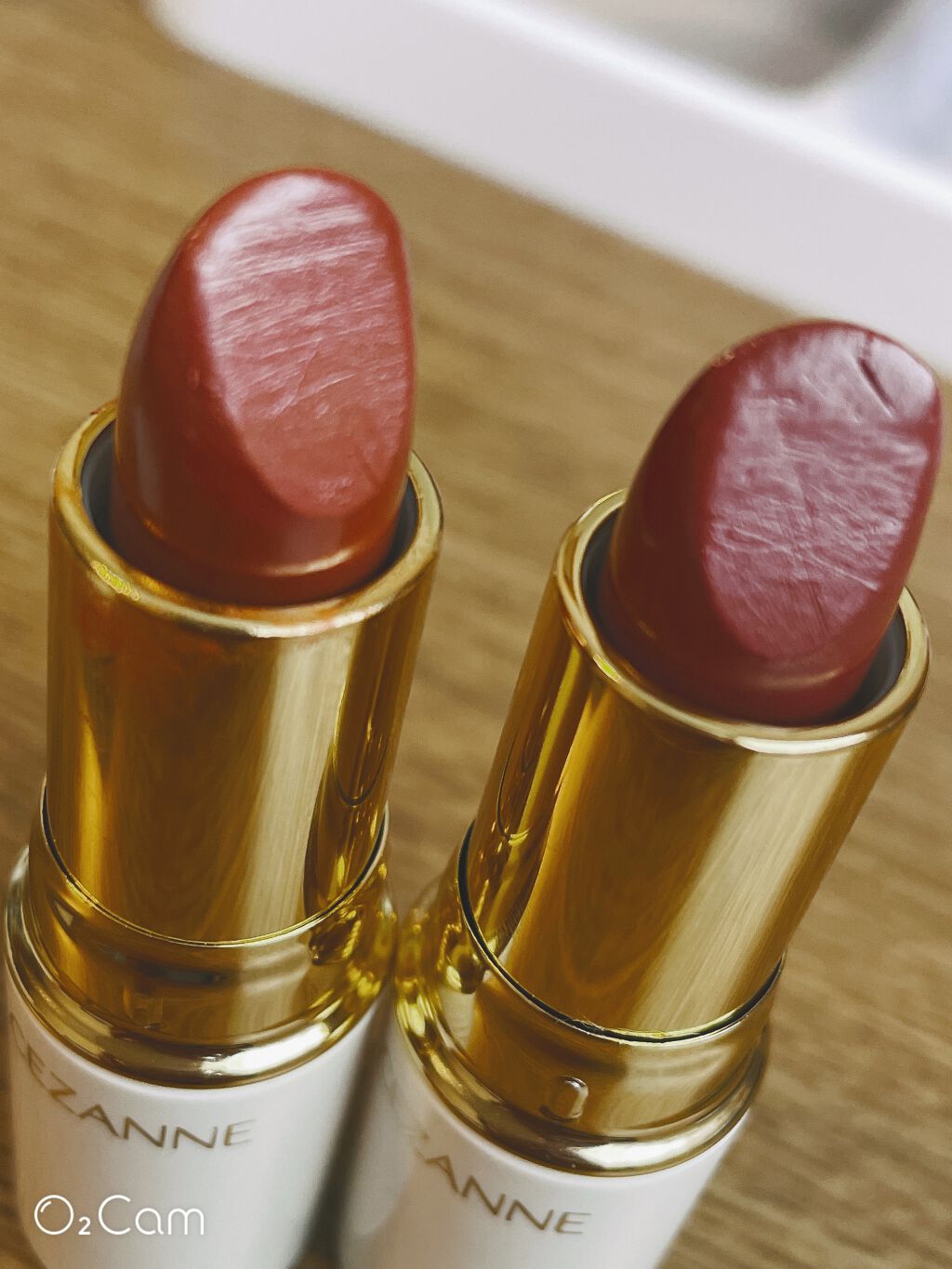 ラスティング リップカラーN/CEZANNE/口紅を使ったクチコミ（2枚目）