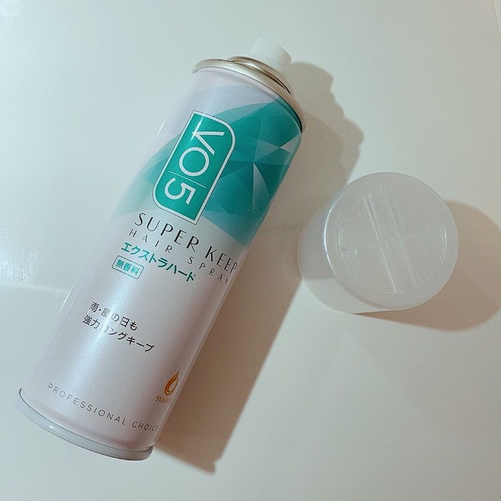 スーパーキープヘアスプレイ＜エクストラハード＞ 無香料/VO5/ヘアスプレーを使ったクチコミ（2枚目）
