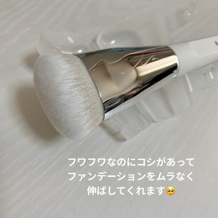 okhee 白玉ファンデーションブラシ/SOOA DOR/メイクブラシを使ったクチコミ(2枚目)