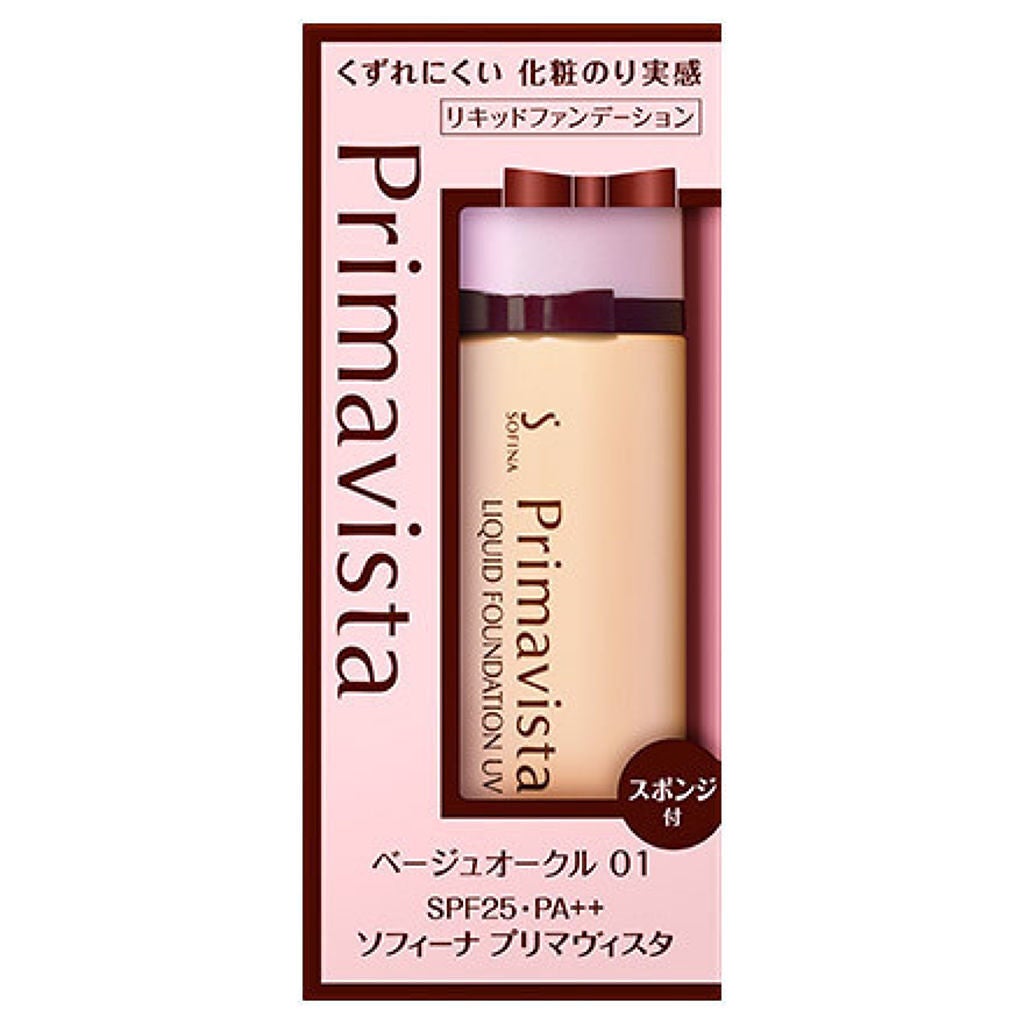 くずれにくい 化粧のり実感リキッドファンデーションUV ベージュオークル01