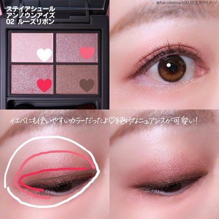 アンノウンアイズ/STEIASUR(ステイアシュール)/アイシャドウパレットを使ったクチコミ(6枚目)