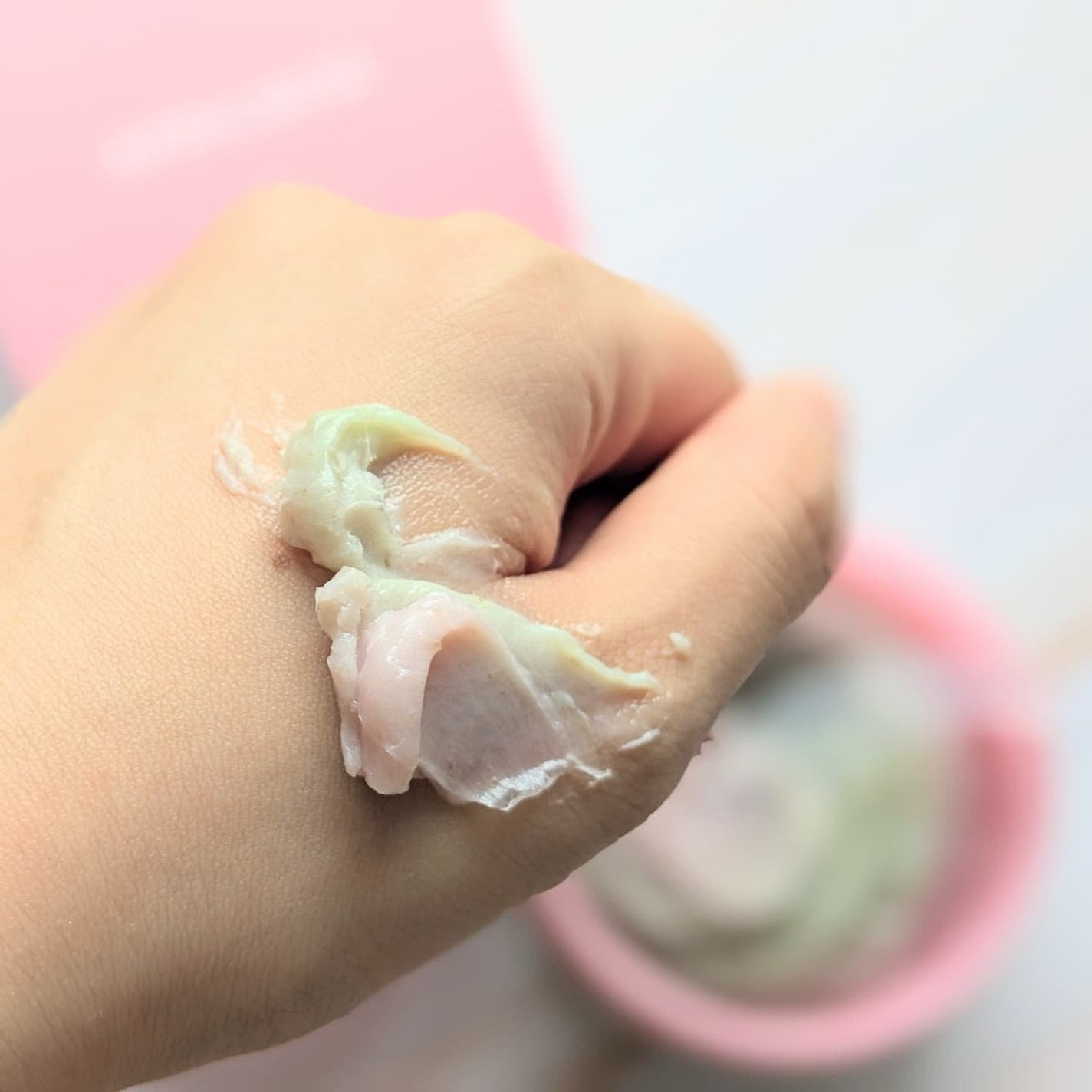 ピンクアロエメレンゲクレンザー/APRILSKIN/その他洗顔料を使ったクチコミ(2枚目)