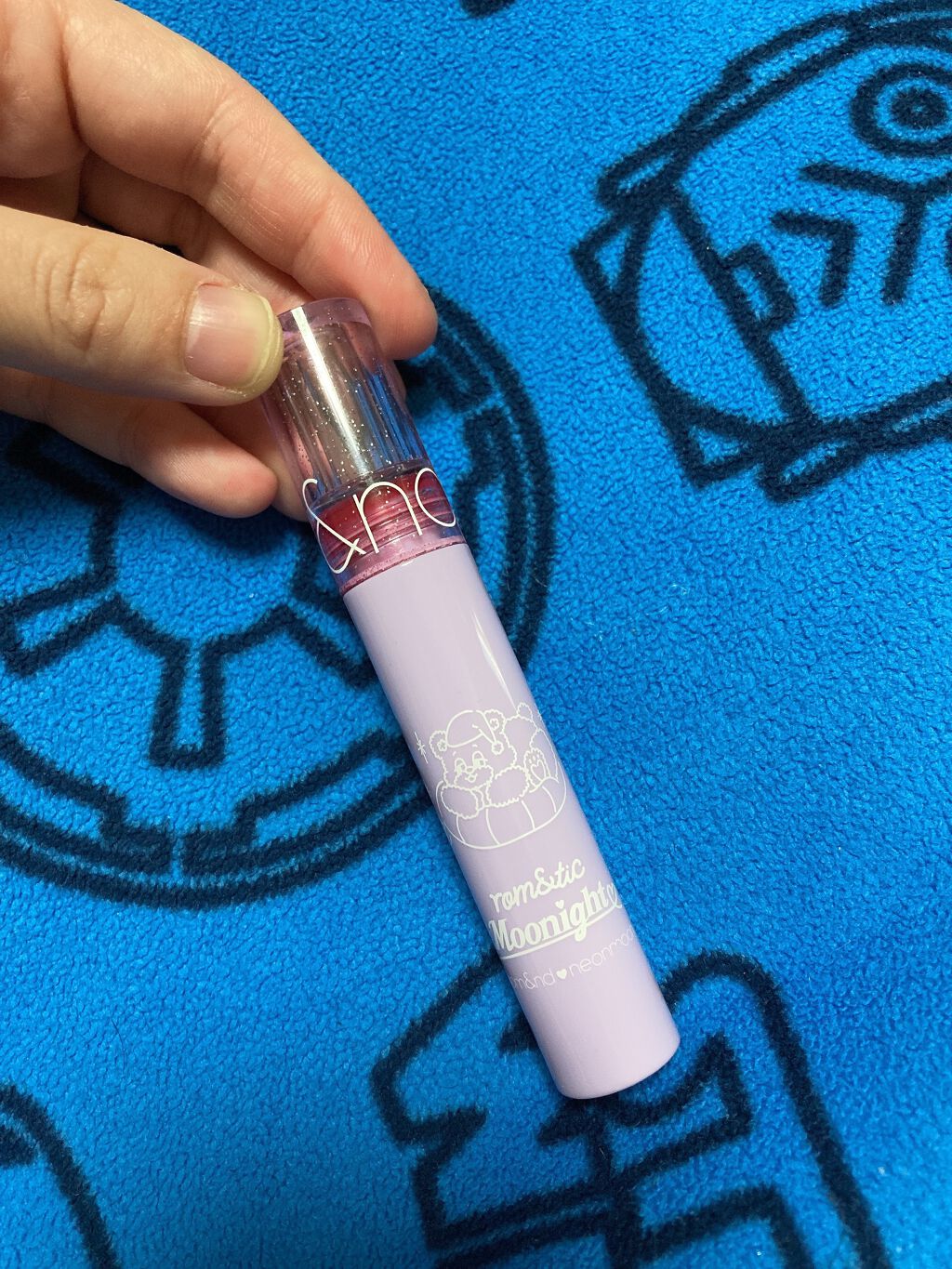 グラスティングウォーターティント 09 ソフトプール/rom&nd/リップティントを使ったクチコミ（1枚目）