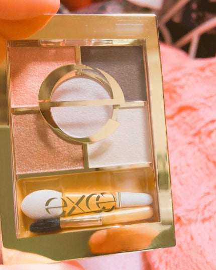 デュアルアイシャドウ N/excel/アイシャドウパレットを使ったクチコミ(1枚目)