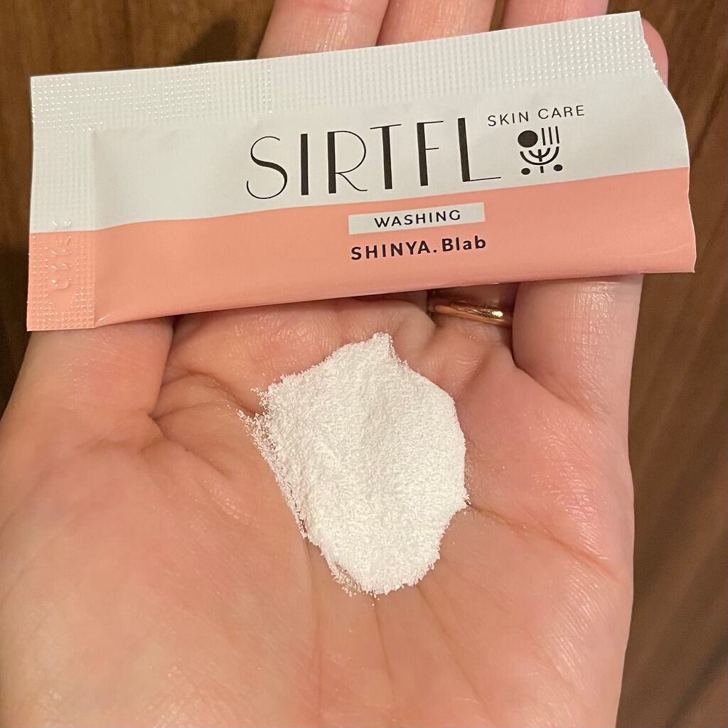 SIRTFL ブライトアップ トライアルセット/SIRTFL/トライアルキットを使ったクチコミ(4枚目)