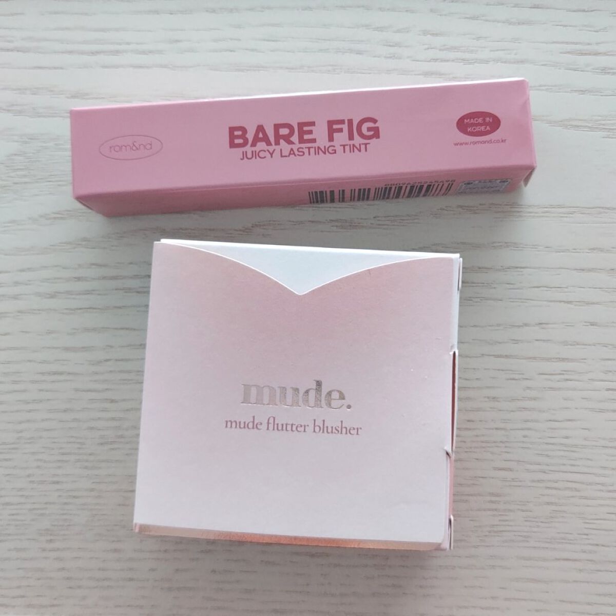 フラッターブラッシャー/mude./パウダーチークを使ったクチコミ（2枚目）