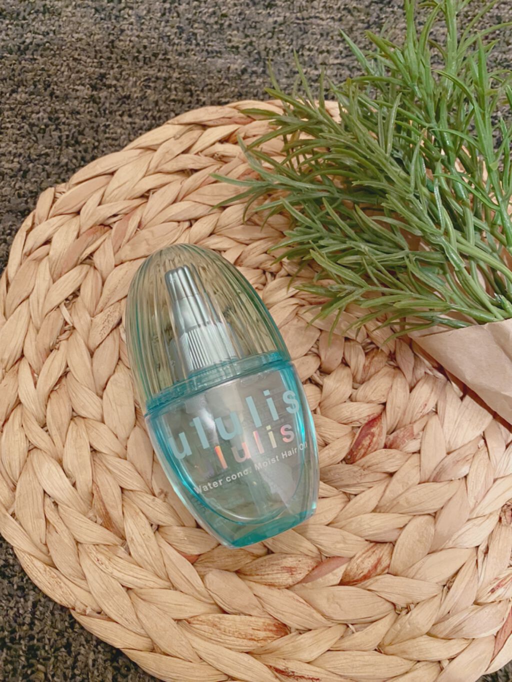 ウォーターコンク モイストヘアオイル/ululis/ヘアオイルを使ったクチコミ(1枚目)