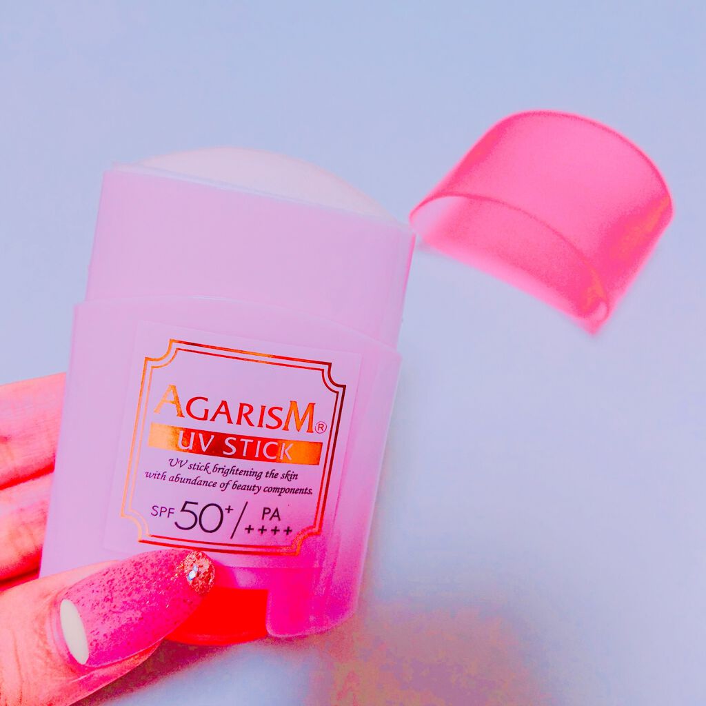 トーンアップUVスティック/AGARISM/日焼け止めスティックを使ったクチコミ（1枚目）