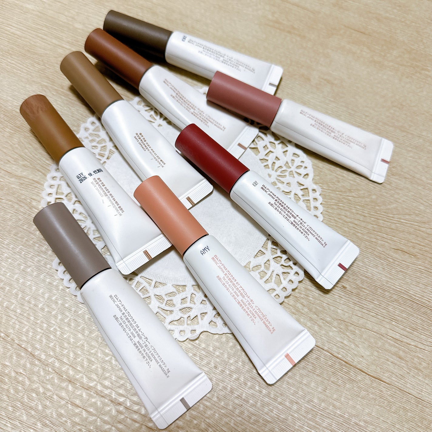 ハンオールブロウカラ/rom&nd/眉マスカラを使ったクチコミ(4枚目)