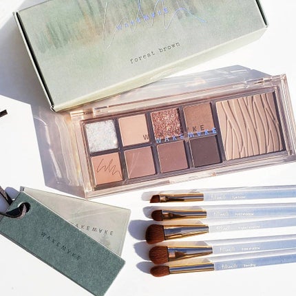 ミックスブラーリングアイパレット/wakemake/マルチパレットを使ったクチコミ(1枚目)